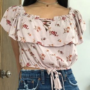 Floral AE blouse